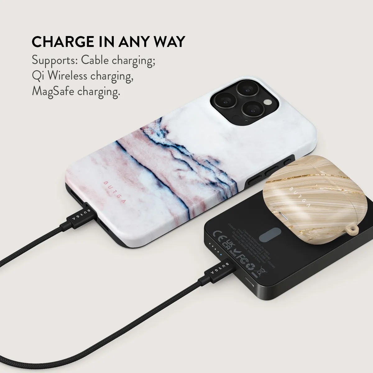 Bubble Gum - Magnetic Power Bank
