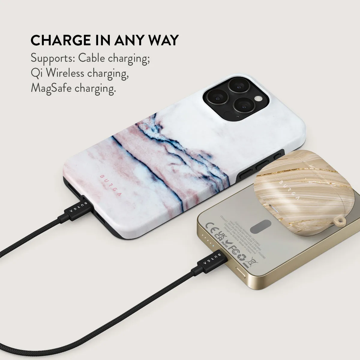 Bubble Gum - Magnetic Power Bank