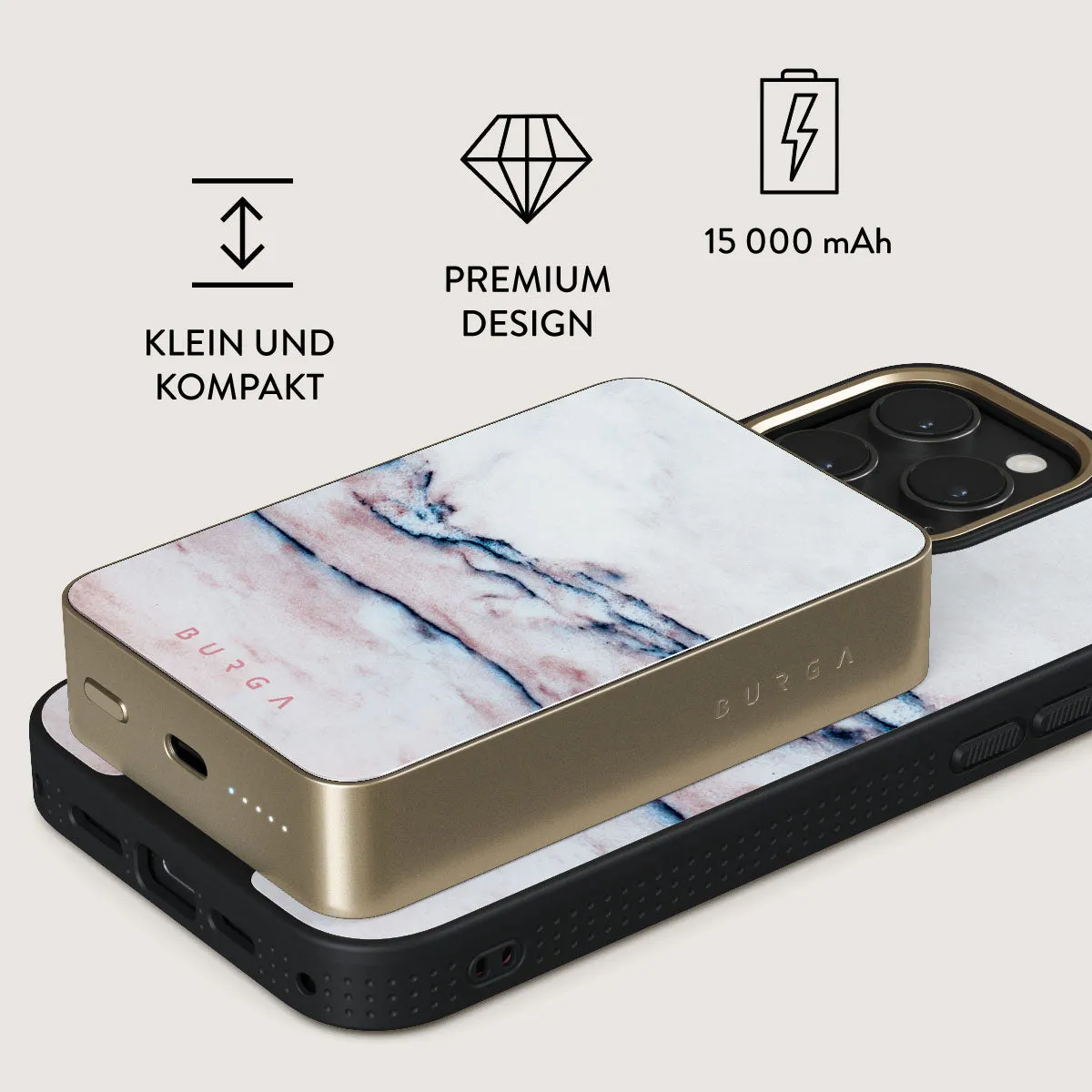 Bubble Gum - Magnetic Powerbank