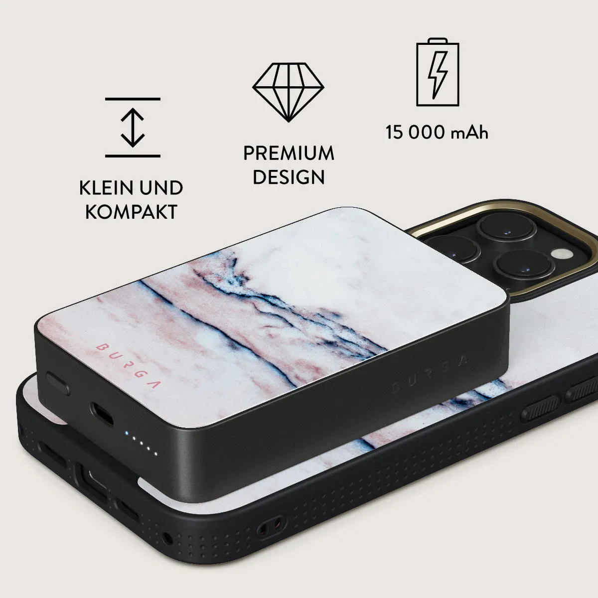 Bubble Gum - Magnetic Powerbank