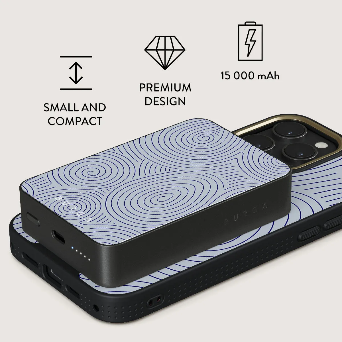 Calm Sailing - Magnetic Power Bank