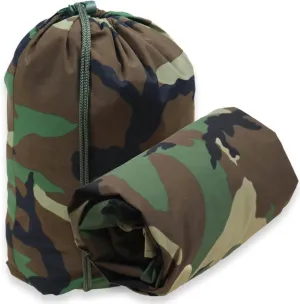 Camouflage Bivy Cover Waterproof Sleeping Bag Cover for Military Modular Sleep System (MSS) Waterproof Outer Shell for Sleeping Bag