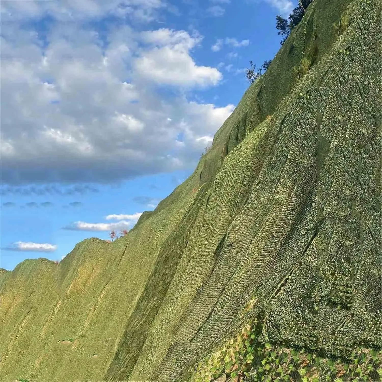 Camouflage Sunshade net Sunscreen net Mountain Open air Hidden Outdoor Military Decoration Hunting Protective Cover,jungle-5x10m(16.4x32.8ft)