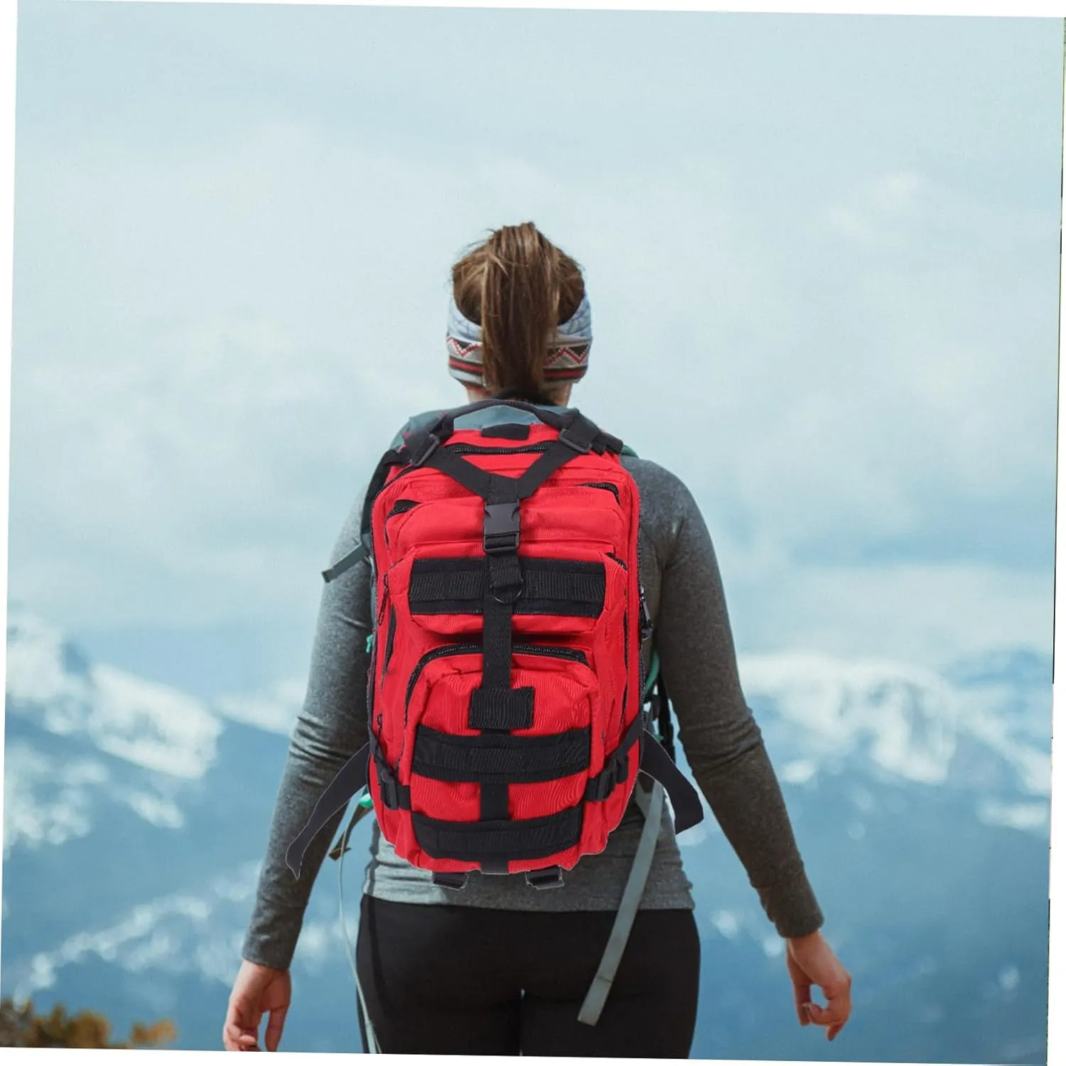 Camping Backpacks Multifunctional Bag Backpack for Outdoor Back Storage Pouch Double Shoulder Bag