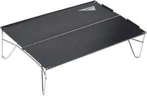 Camping Folding Table Mini Folding Portable Picnic Camping Table with Aluminum Legs Roll Up Table Top Mesh Layer for Camping/Banquet Folding Tables Easy to Carry for Outdoor Picnic Beach