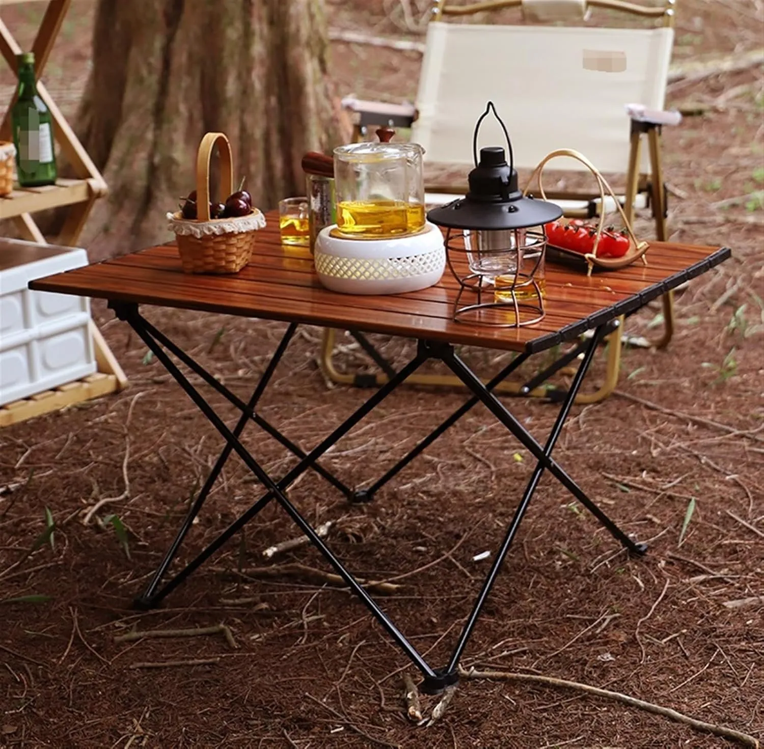 Camping Table Folding Table Outdoor Table Folding Table Portable Table Aluminum Alloy Table for Camping Outdoor Indoor Picnic Folding Camping Table