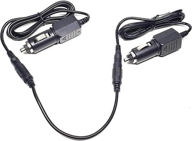 Car 2 Lighter Plug 12V DC Adapter Compatible with Jump-N-Carry 1100 Amp 12 Volt Jump Starter JNC4000 JNC 4000 Solar SOLJNC4000 CAT CJ 3000 1000 2000 CJ3000 CJ1000 CJ2000 Power Battery Charger
