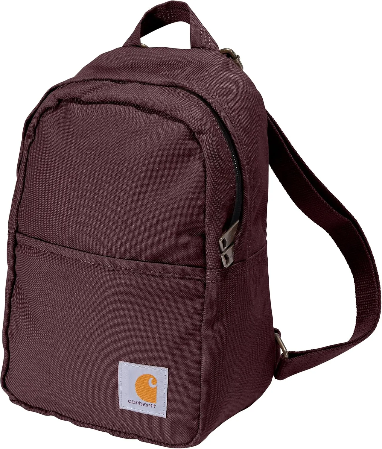 Carhartt Classic Mini Backpack, Durable, Water-Resistant Backpack with Adjustable Shoulder Straps, Port
