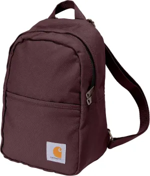 Carhartt Classic Mini Backpack, Durable, Water-Resistant Backpack with Adjustable Shoulder Straps, Port