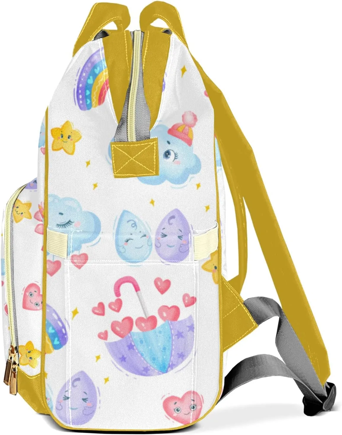 Cartoon Mummy Bags Custom with Name Personalized Diaper Bags Backpack Presents