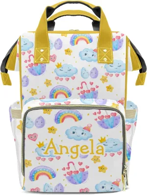 Cartoon Mummy Bags Custom with Name Personalized Diaper Bags Backpack Presents
