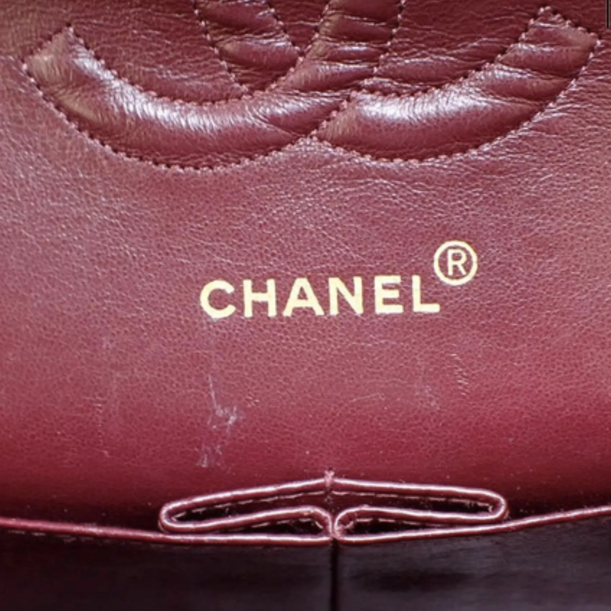 Chanel Black Leather Double flap shoulder bag