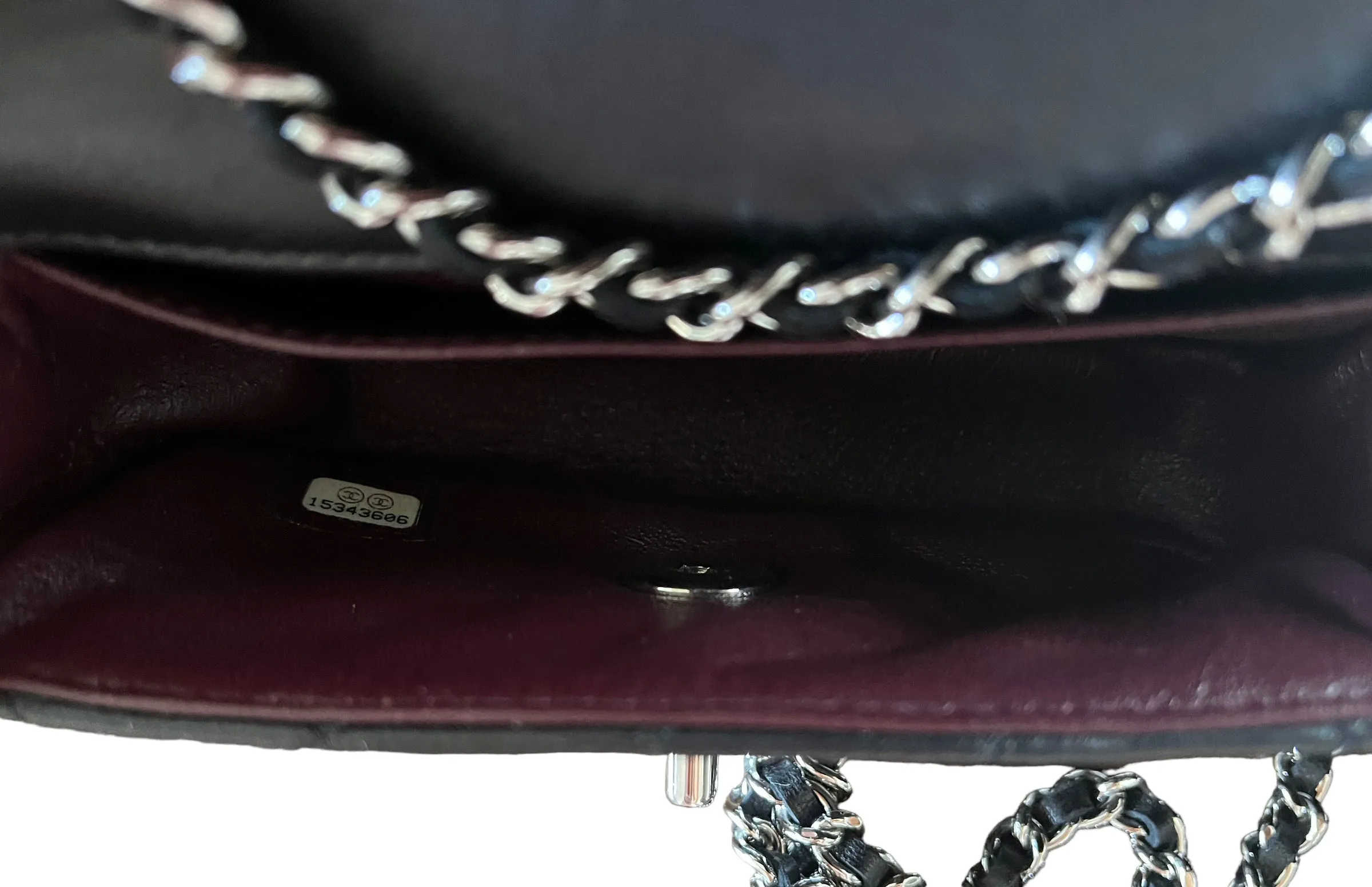 Chanel double mini crossbody bag