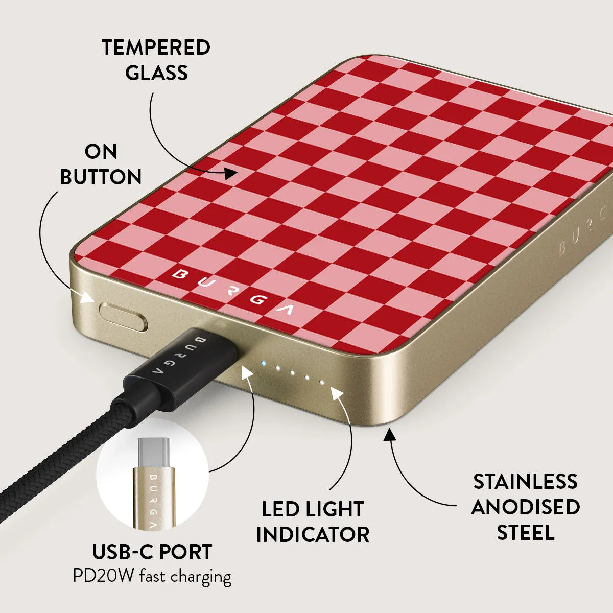 Cheerleader - Magnetic Power Bank