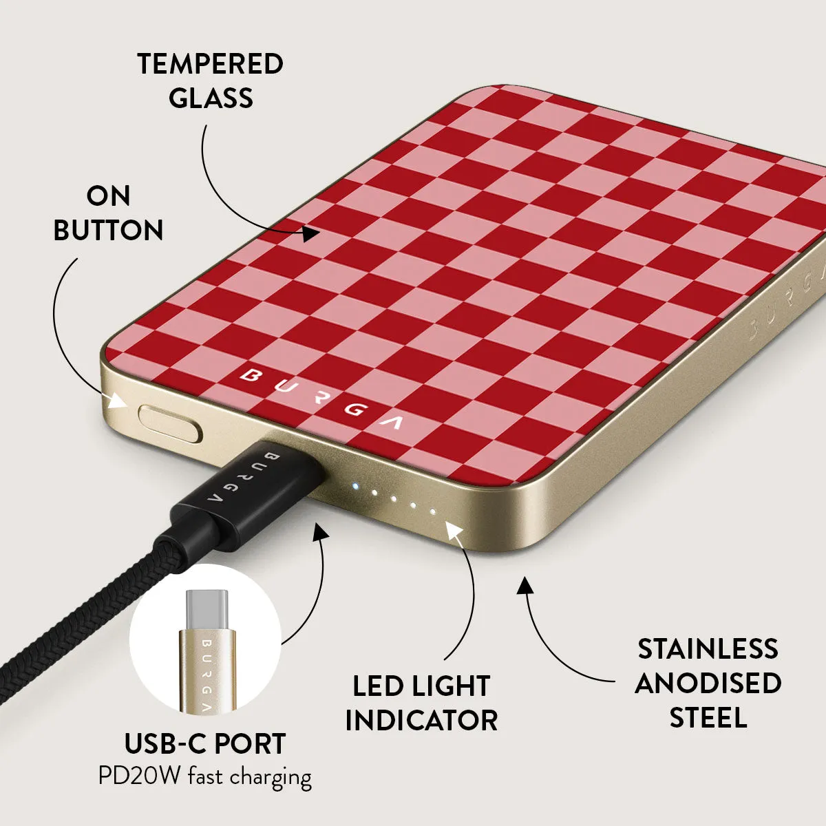 Cheerleader - Magnetic Power Bank
