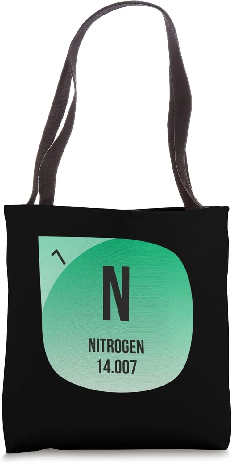 Chemical element Nitrogen Tote Bag