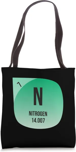 Chemical element Nitrogen Tote Bag