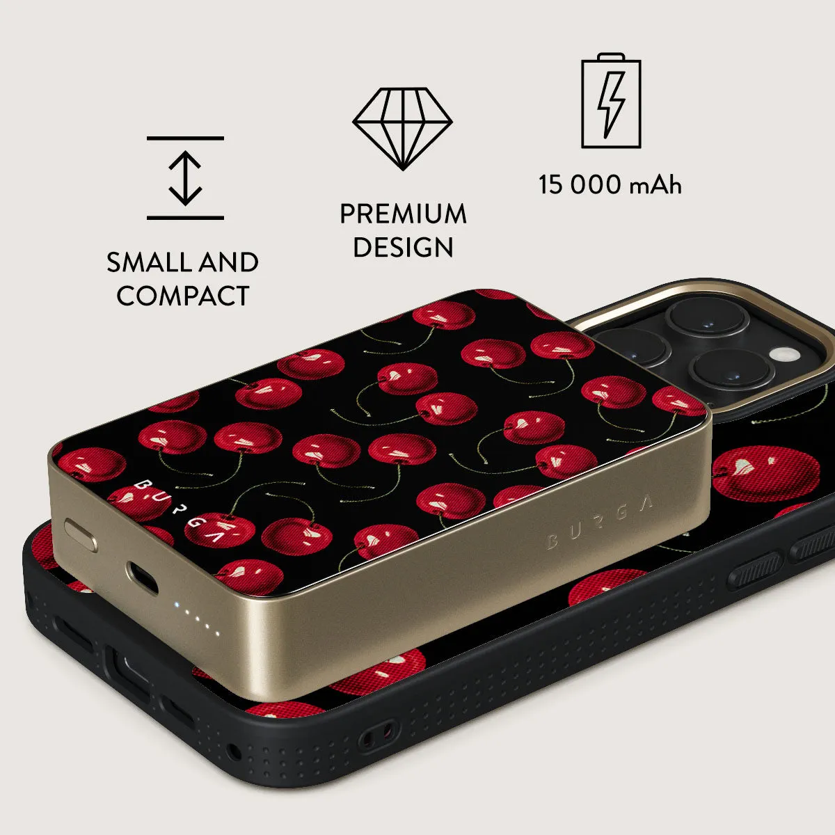 Cherrybomb - Magnetic Power Bank