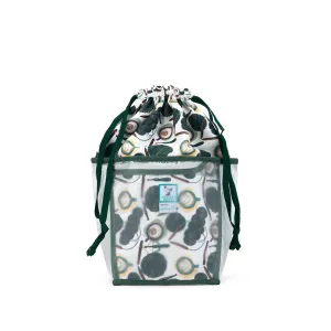 Chicken Boots x della Q Double Double Project Bag | Coffee and Yarn Green