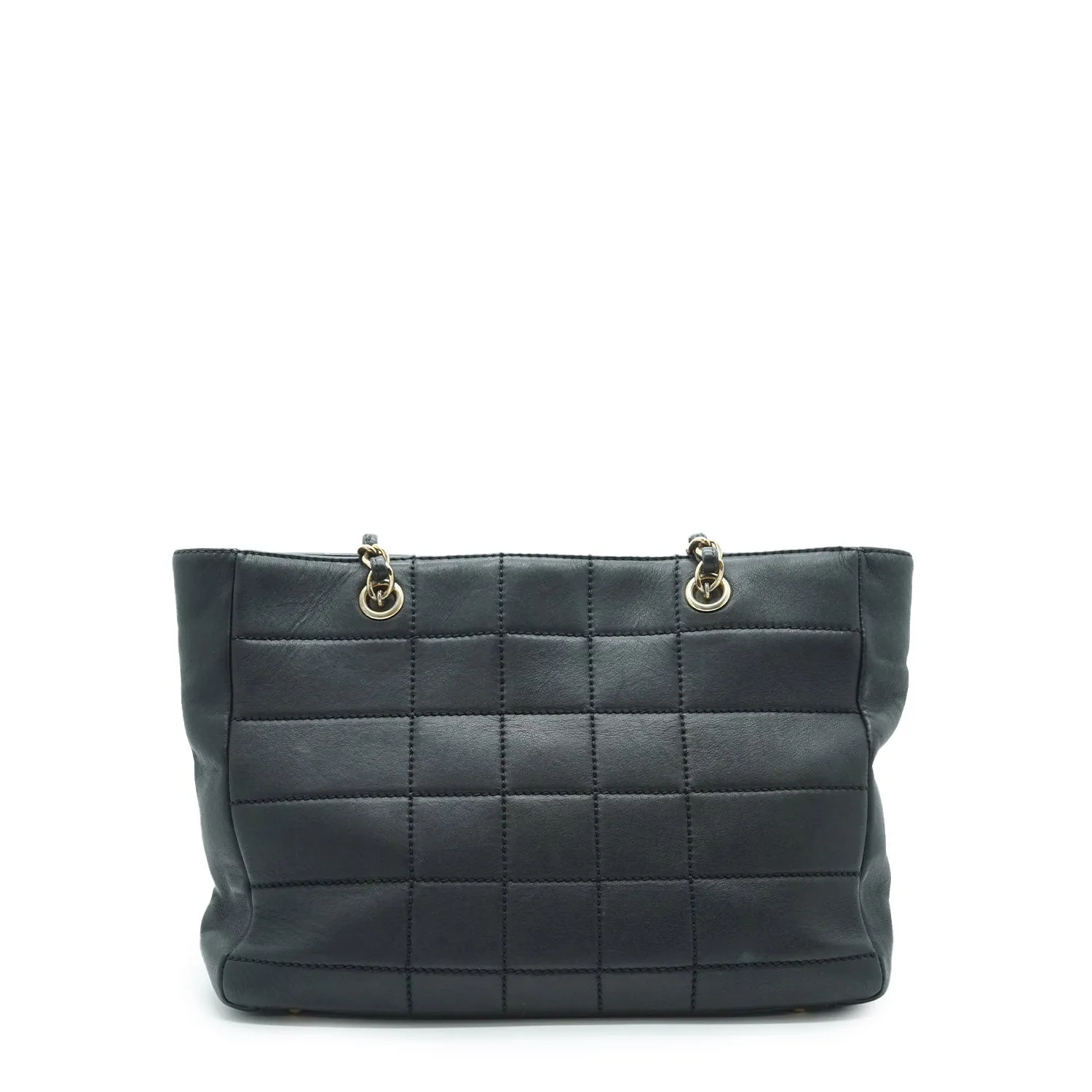 Chocolate Bar Double Chain Shoulder Bag