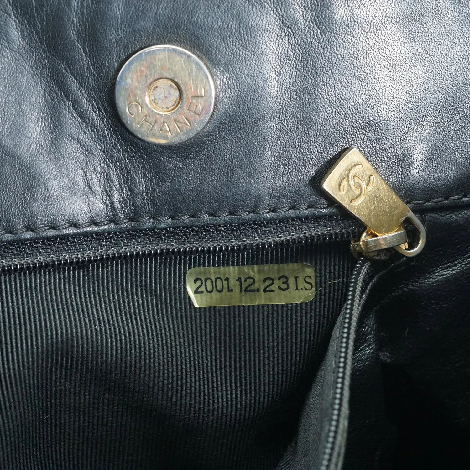 Chocolate Bar Double Chain Shoulder Bag