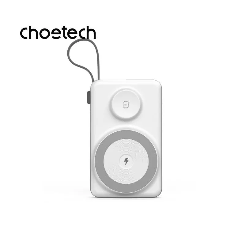 Choetech 10000 mAh LED Display  Power Bank for Mobile & Apple Watch (B695)