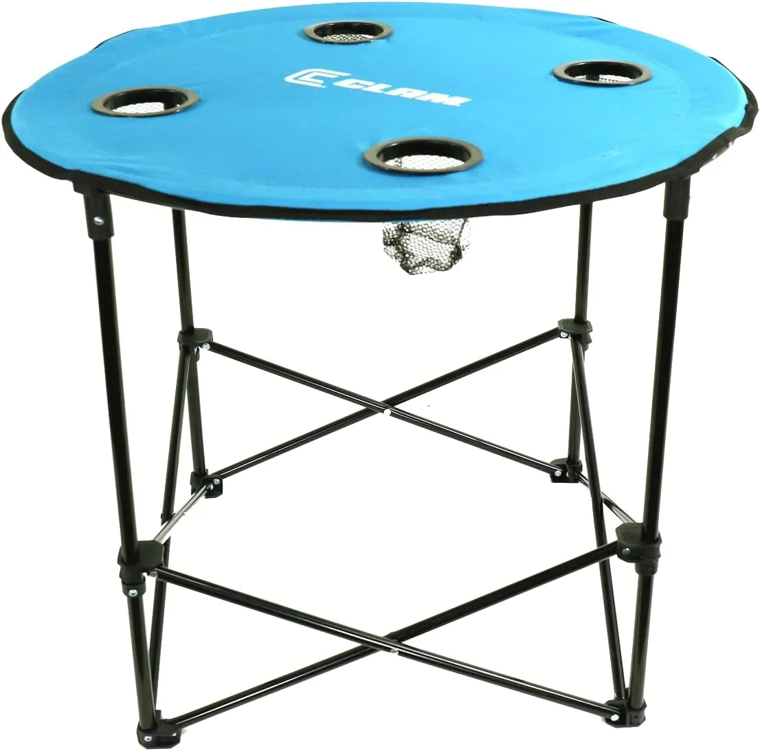 CLAM - Quick-Pack Table - Round w/Carry case