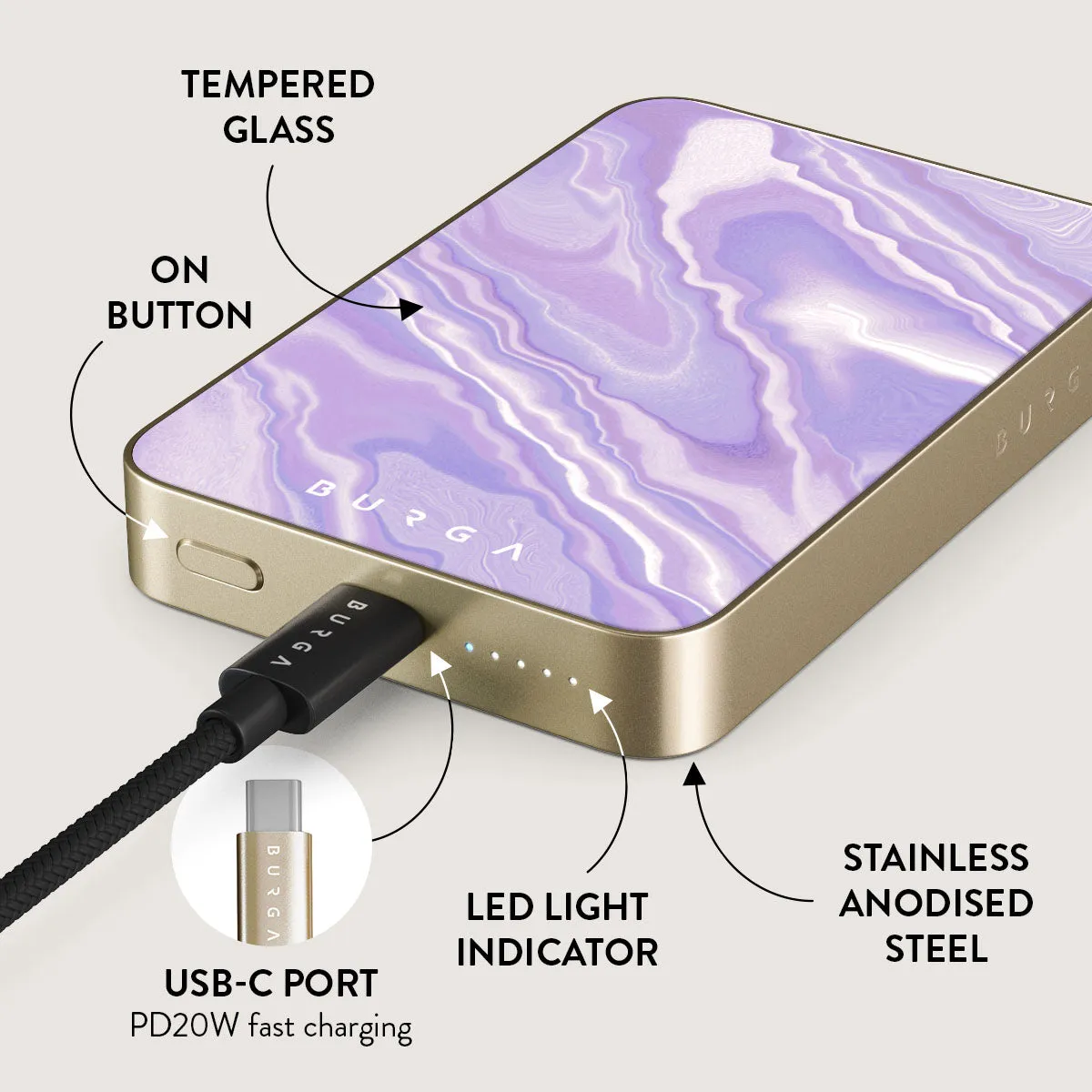 Cliché - Magnetic Power Bank