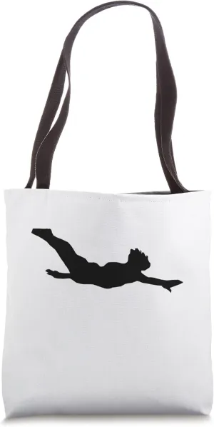 Cliff Diver Tote Bag