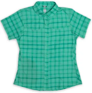 Club Ride Women's Bandara Shirt - Lightweight and Breathable Short Sleeve Button Up for Female Cyclists