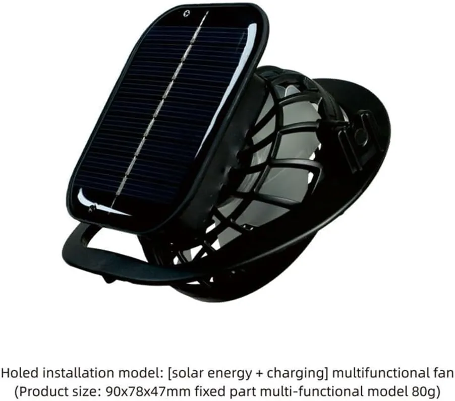 Colitt - Fishing Hat with Built in Fan, Solar Hat with Built in Fan, Wide Brim Solar Fan Hat Outdoor Fishing