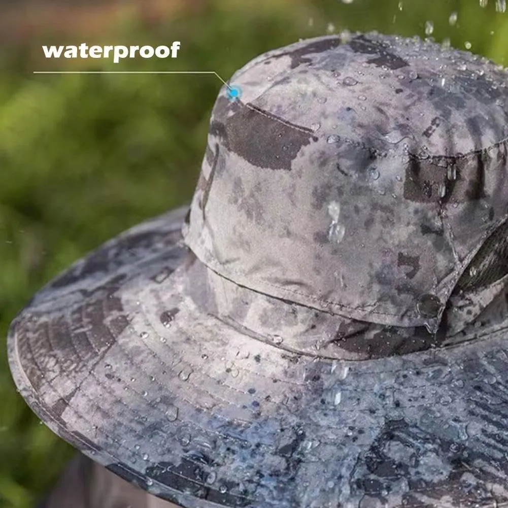 Colitt - Fishing Hat with Built in Fan, Solar Hat with Built in Fan, Wide Brim Solar Fan Hat Outdoor Fishing