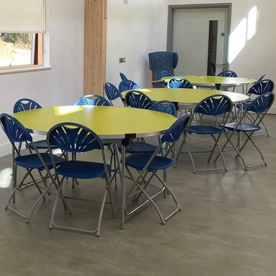 Contour 25 Folding Table 1220 dia