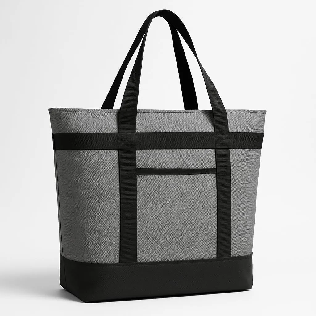 Cooler Bag – Large Insulated Tote for Hot Cold Lunch Food, Snacks, Wine, Beer, Ice Cream - Soft Sided Hielera for Travel, Beach, Camping, Boat - Big Heavy Duty Long Lasting Thermal Storage