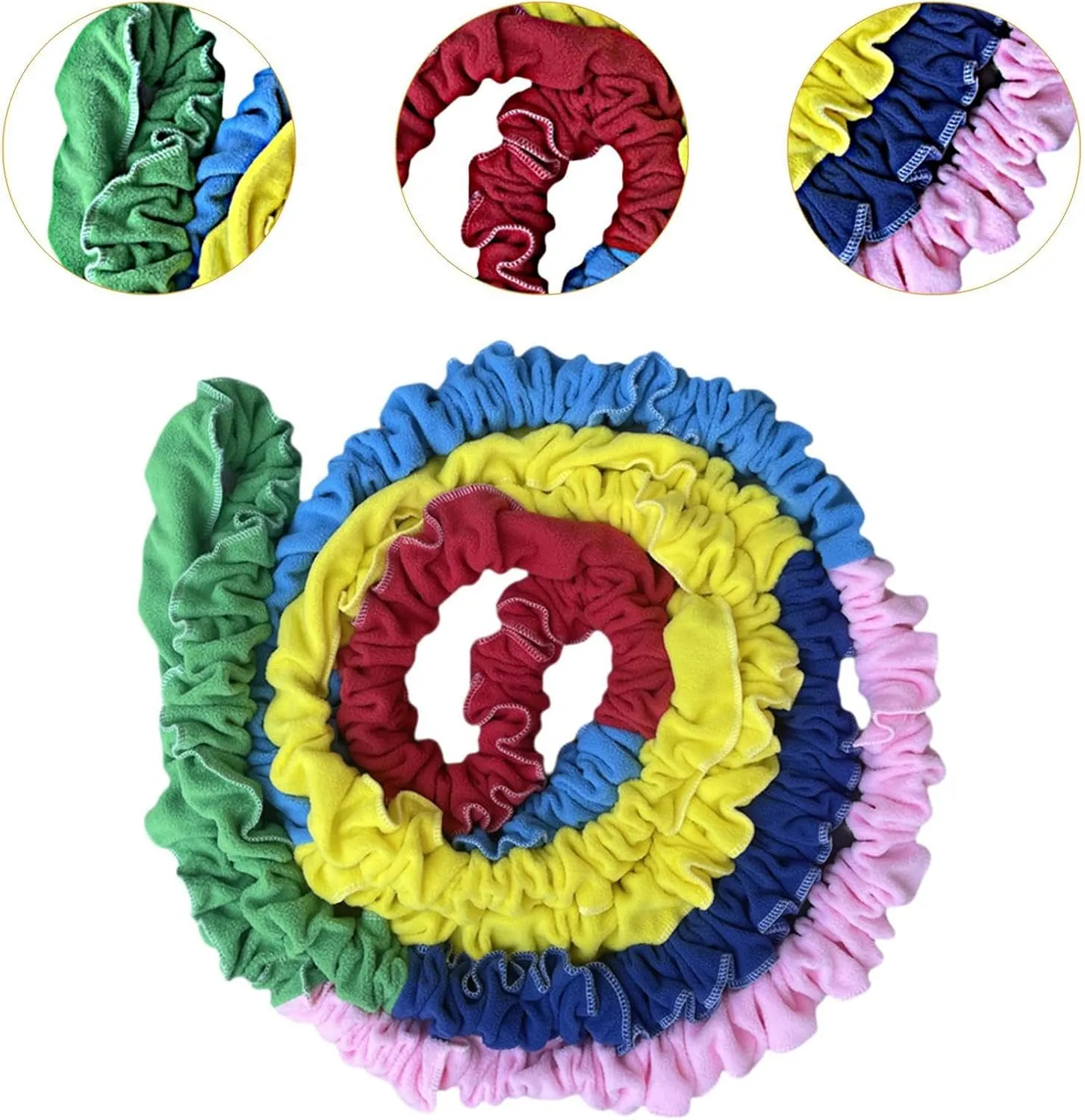 Cooperative Stretch Band Resistance Band Creative Soft Early Education Toy Stretch Rope Dynamic Movement for Groupwork Play