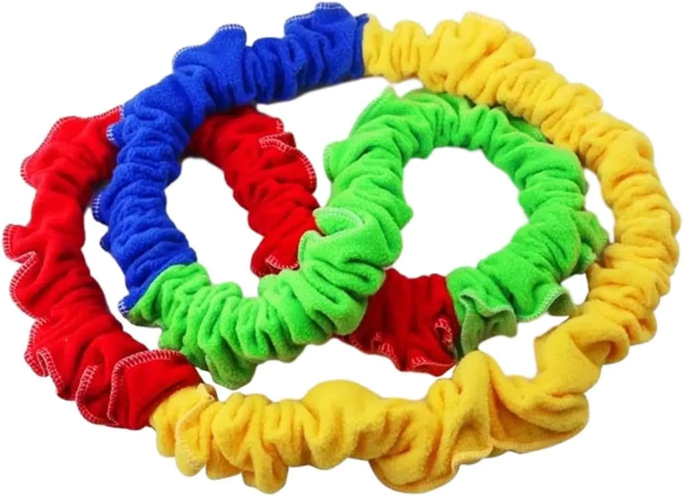 Cooperative Stretch Band Resistance Band Sensory Integration Training Toy Dynamic Movement Exercise Prop for Kids Adults Gym