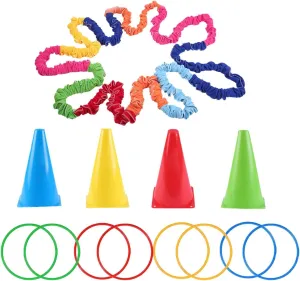 Cooperative Stretch Band Resistance Band Soft Dynamic Movement Exercise Prop for Outdoor Activities Large Motor Coordination