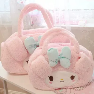 Cotton wool large capacity handbag   HA1715