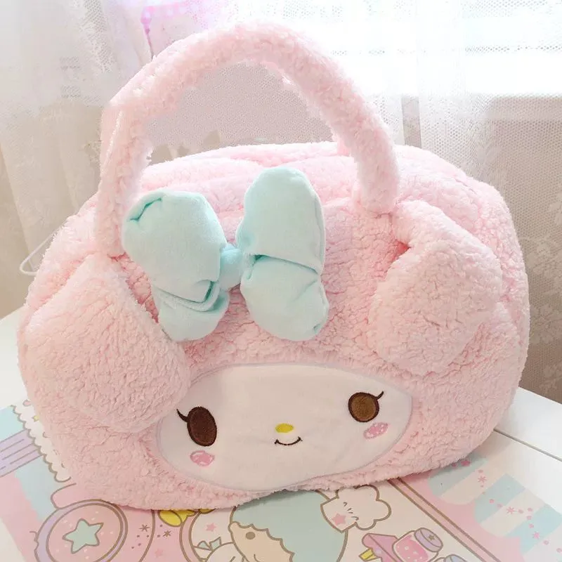 Cotton wool large capacity handbag   HA1715