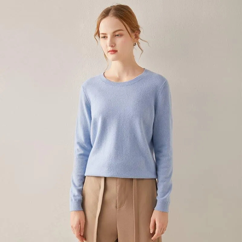 Crewneck Lightweight Cashmere Sweater