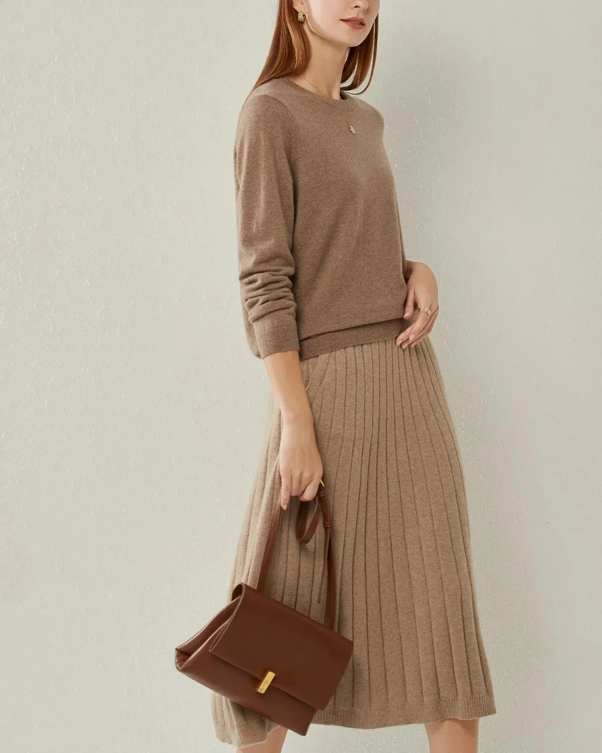 Crewneck Lightweight Cashmere Sweater