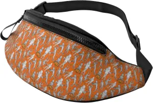 Crossbody Fanny Packs for Women Men - Halloween mummy Running Belt Bag Travel Waist Bag for Women Men