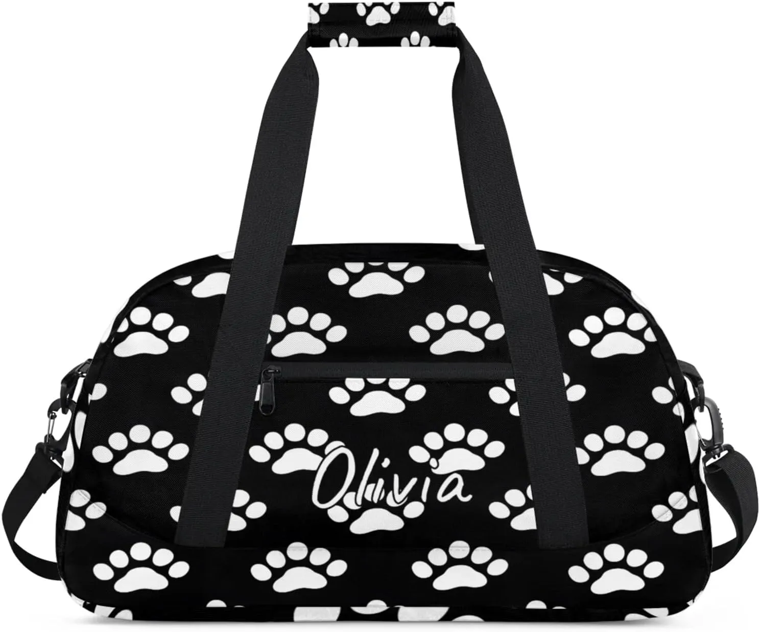 Custom Sports Gym Bag Personalized Name Travel Duffel Bag