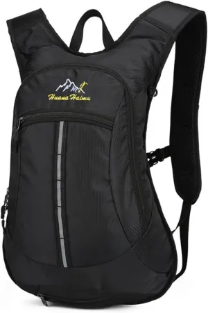 Cycling Backpack Bladder Backpack Ultralight Bicycle Bags Travel Bag Outdoor Sports Running MTB Bike Bag(Black)