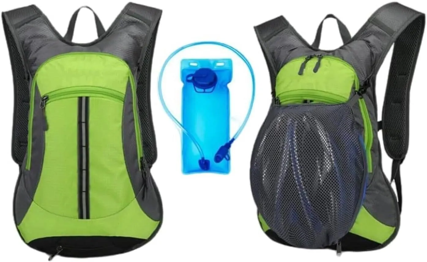 Cycling Backpack Bladder Backpack Ultralight Bicycle Bags Travel Bag Outdoor Sports Running MTB Bike Bag(Black)