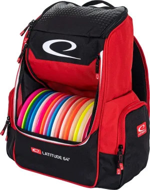 D·D DYNAMIC DISCS Latitude 64 Core Disc Golf Backpack | 20 Disc Capacity | Two Section Top Compartment | Two Side Pockets