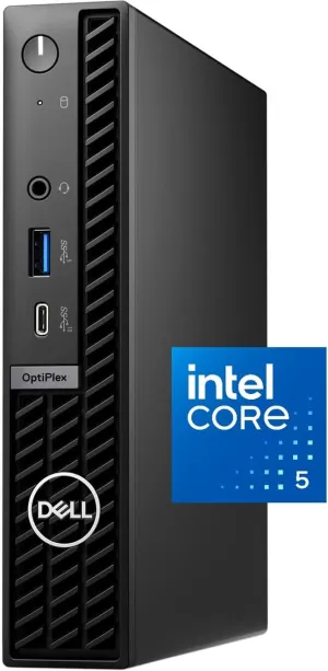 Dell OptiPlex 7020 MFF Micro Form Factor Desktop Computer - 14th Gen Intel Core i5-14500T 14-Core up to 4.8 GHz, 16GB RAM, 256GB NVMe SSD, Intel UHD Graphics 770, Wi-Fi, HDMI, DP, Windows 11 Pro