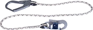 Delta Plus LO047150AD Braided Rope Lanyard with Large Opening Connector – Versatile Safety Solution