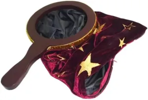 Deluxe Change Bag Repeat Zipper(Large,Stars,Double Layer) Magic Tricks Stage Gimmick Illusion Comedy Appearing Product Bag Magia