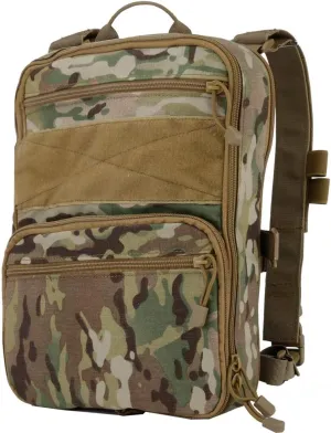 DETECH Tactical Expandable Hydration Backpack MOLLE Multi-purposed Airsoft Utility Bag for Travelling Hiking Hunting